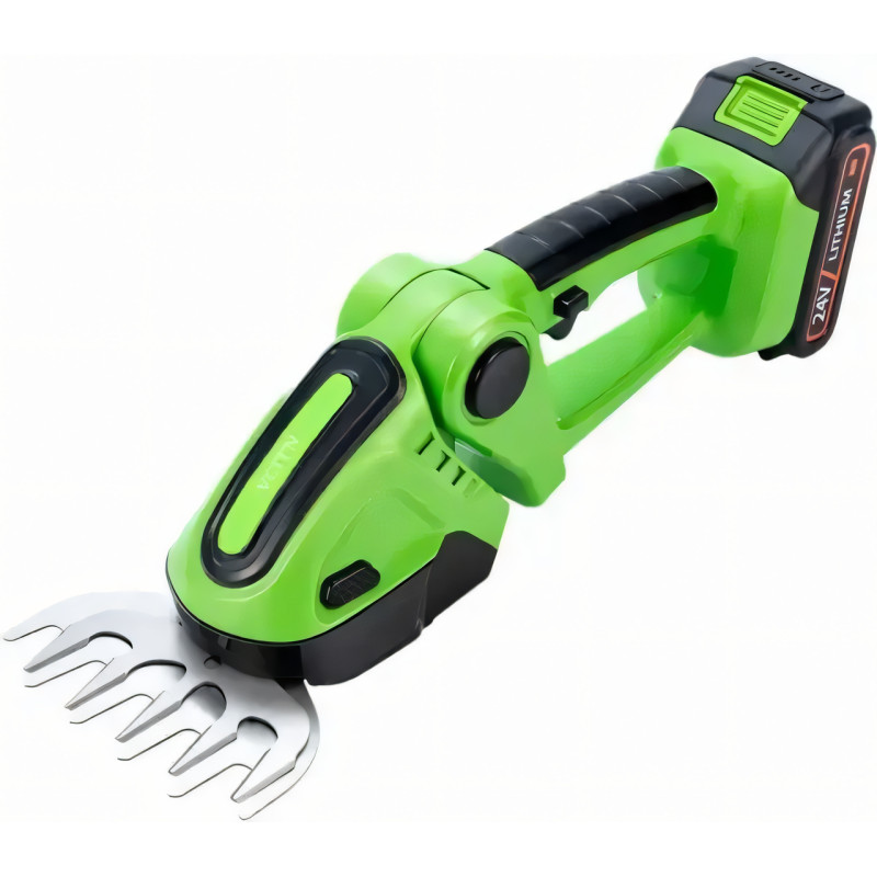 Ножиці-кущоріз 2 в 1, Garden cutter EVCITN 24 V, акумуляторний з індикацією заряду, неіржавка сталь фото - 4