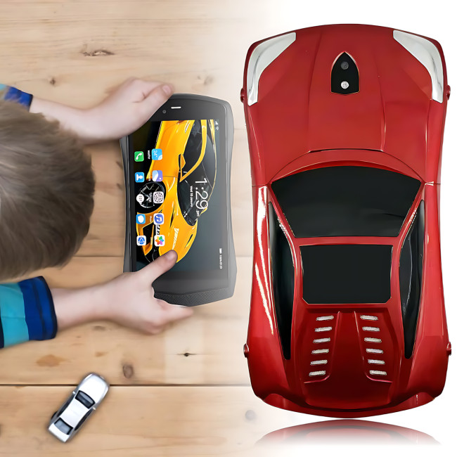 Kidiby Kids F1 – детский планшет в форме машинки с IPS экраном 7 дюймов, поддержкой SIM-карты и ОС Android 7.0