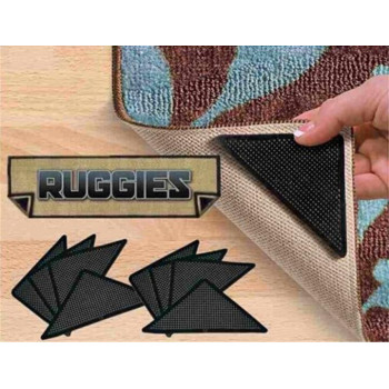 Тримачі для килимів Ruggies, тримач для килимів Ruggies, комплект липучок для килимків