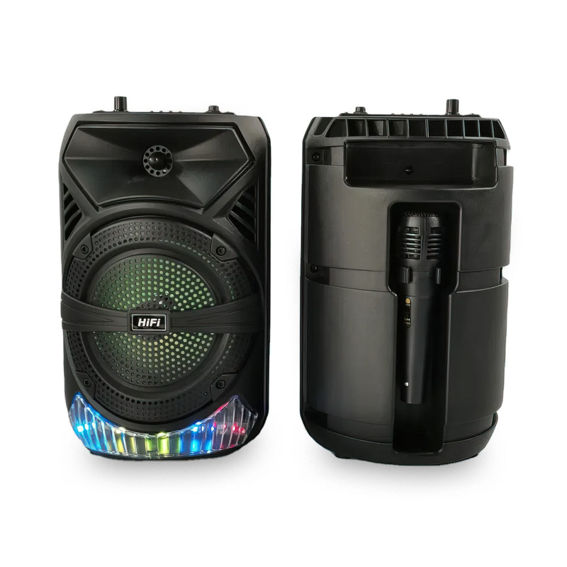 Портативная аккумуляторная колонка KOLAV-C602, 1800 мА/ч, 6.5", USB, FM, Bluetooth фото - 3