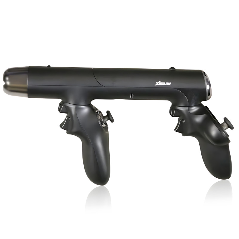 Игровой джойстик-автомат XGun X1 беспроводной Bluetooth геймпад с гироскопом, лазерным прицелом и эффектом отдачи, контроллер фото - 3