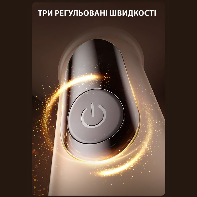 Електрична машинка для видалення ковтунців Grinder LY-857 — подвійна головка, 3 швидкості, 3000 мА·год, Type-C фото - 8
