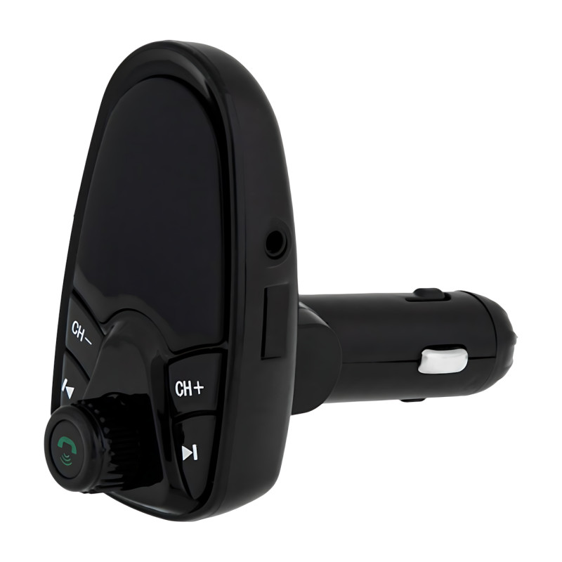 Трансмиттер FM MOD M1BT, автомобильный FM модулятор с Bluetooth и MP3, AUX фото - 2