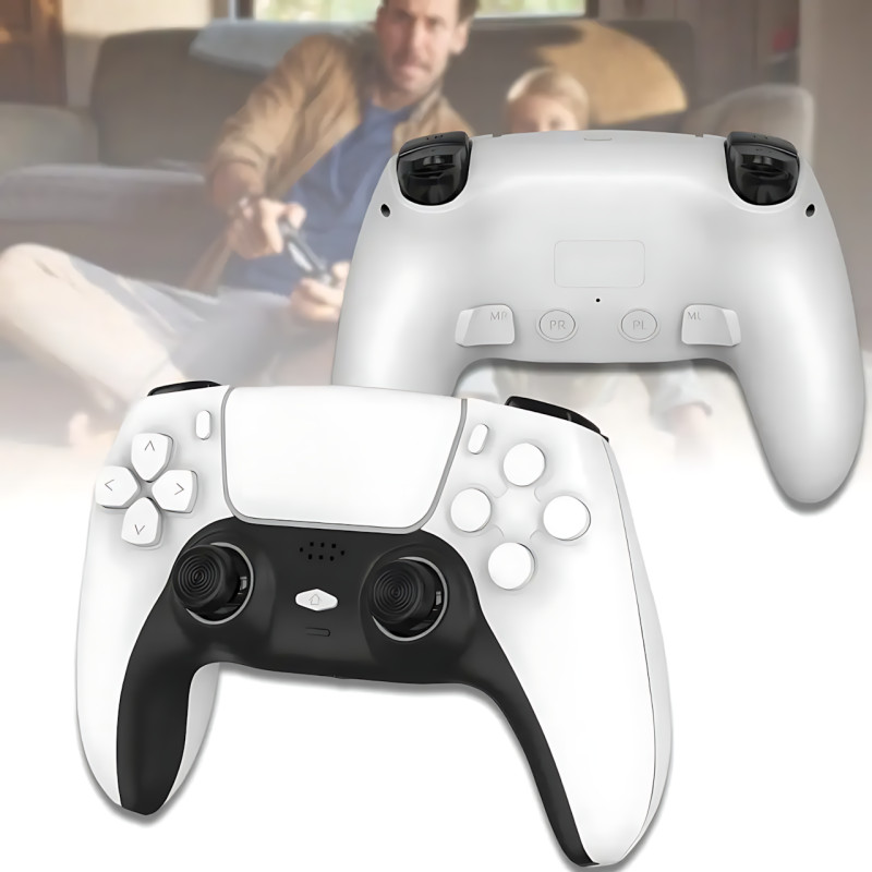 Беспроводной геймпад Data Frog PS-P02 для ПК и PS4 с дополнительными задними кнопками фото - 9