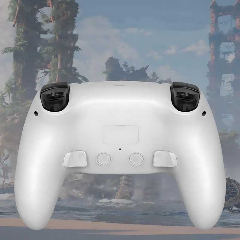 Беспроводной геймпад Data Frog PS-P02 для ПК и PS4 с дополнительными задними кнопками фото - 4