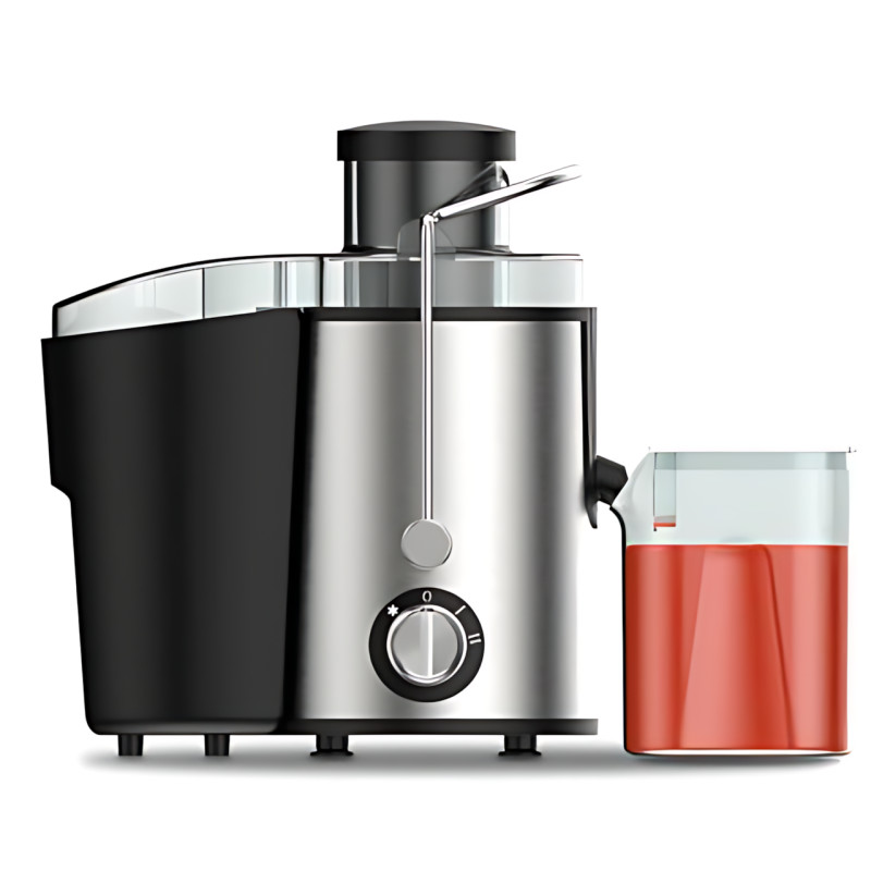 Соковыжималка Domotec MS-5220 центробежная, 600 Вт, 2 скорости, горловина 70 мм, контейнер для жмыха 1 л, резервуар для сока 0.5 л фото - 6