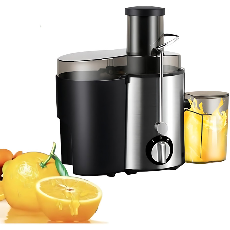 Соковыжималка Domotec MS-5220 центробежная, 600 Вт, 2 скорости, горловина 70 мм, контейнер для жмыха 1 л, резервуар для сока 0.5 л фото - 7