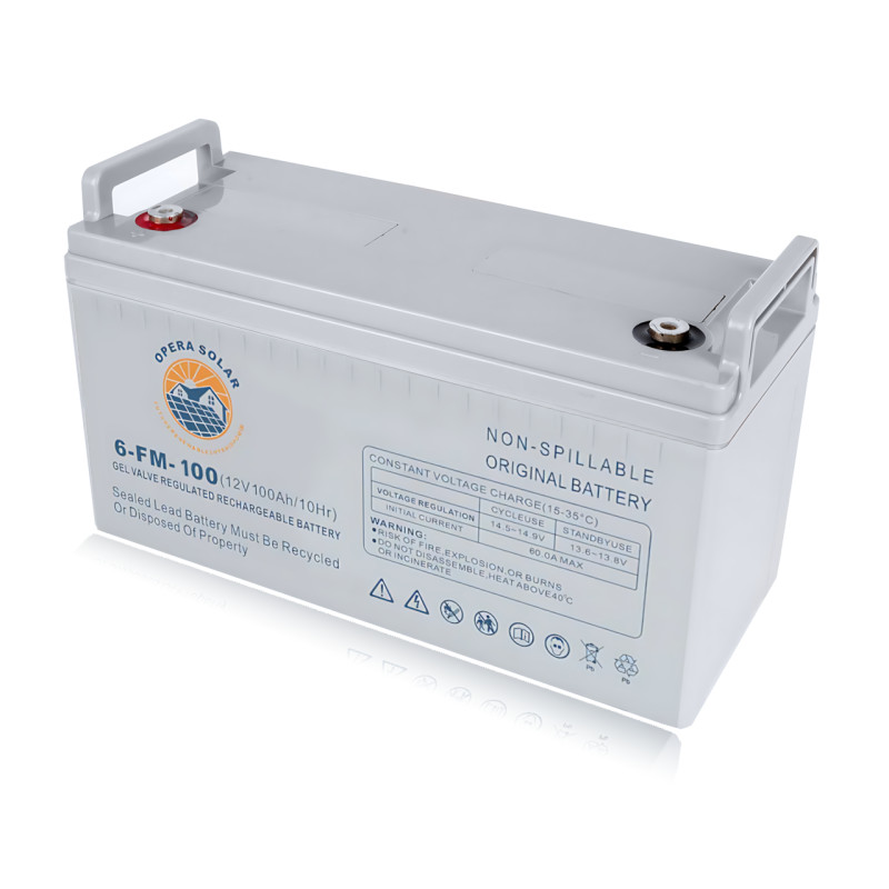 Гелевий акумулятор Opera Solar OS100-12 GEL, 12 В 100 Ah 10HR, 24 кг фото - 3