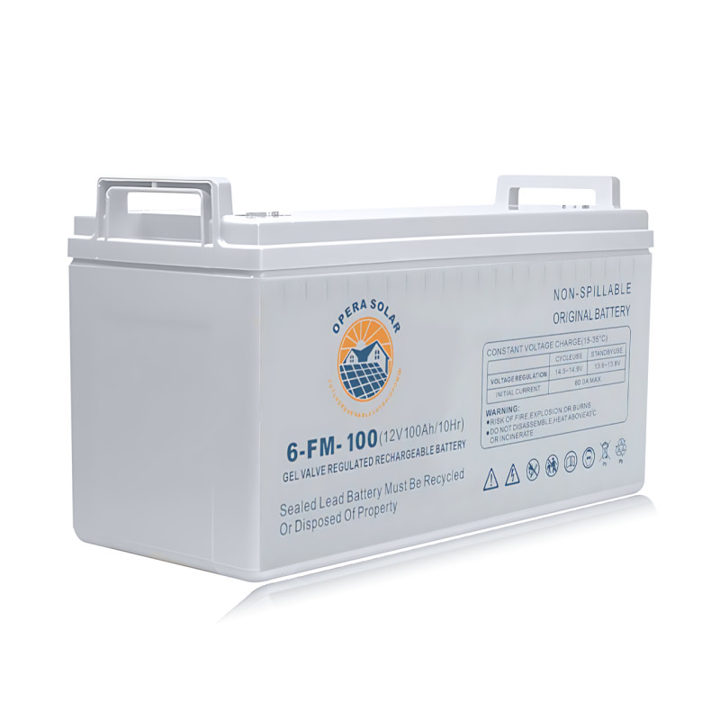 Гелевий акумулятор Opera Solar OS100-12 GEL, 12 В 100 Ah 10HR, 24 кг фото - 4