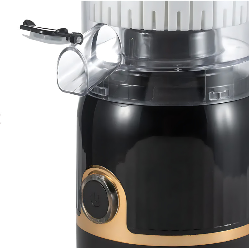 Соковижималка для цитрусових Domotec MS-613, 45 Вт, 250 мл, реверс, тиха робота, компактна, носик антикрапля, розбірна, чорний Чер фото - 5