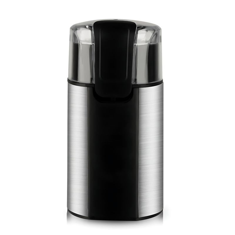 Кофемолка электрическая Domotec MS 7123 280W, ножевая, емкость 60 г, сталь, 16 х 9 см фото - 3