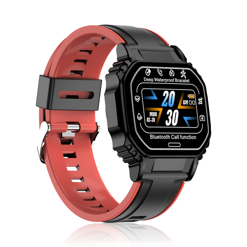 Смарт-годинник Smart Watch B3-2 з пульсометром, крокоміром і повідомленнями, екран 1.33| 320&times;240, Bluetooth 4.2, IP67, Android/iOS фото - 2