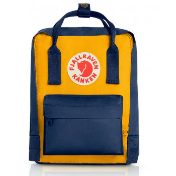 Шведский рюкзак Fjallraven Kanken™ Classic 16л, унисекс, разные цвета Желто-синий