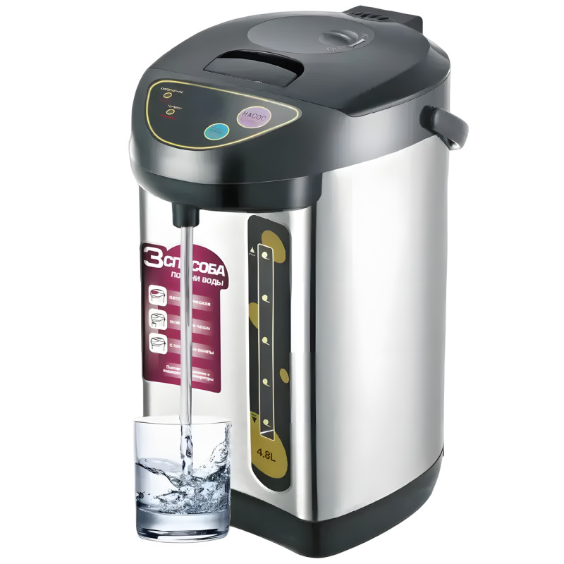 Термопот Emerald Thermo Pot Genius EK-7904 TP 4.8 л, 750 вт, 3 режими роботи фото - 2