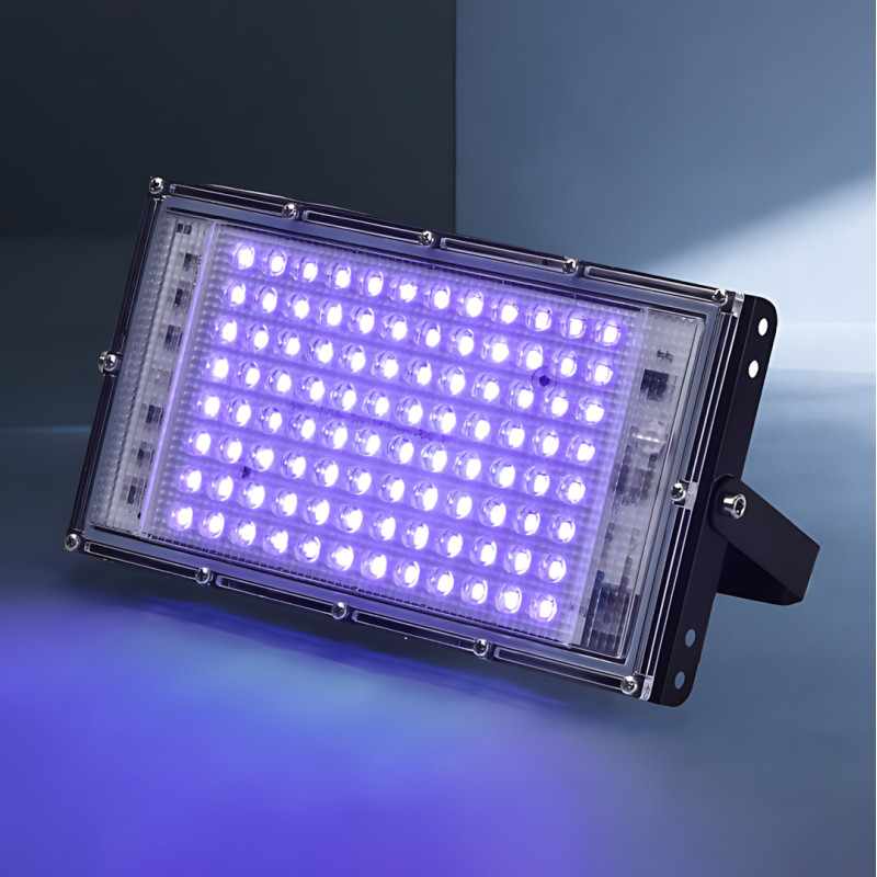 Прожектор LED LIGHT 220V 200W | 6500K, IP65, холодний білий, 144 діоди, настінне кріплення, ручка та петля фото - 6