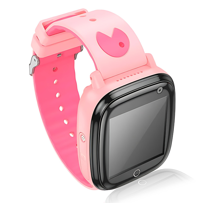 Дитячий смарт-годинник HOCO Y100, GPS-трекер, SIM-дзвінки з годинника, IPS 1.44|, сенсорний екран, 00 мА&middot;год, iOS/Android Рожевий фото - 2