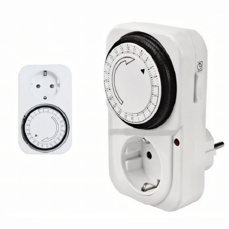 Програмований таймер для мережі 220 В, перемикач таймера Programmer Timer TA14A FRK-D1, розумна розетка фото - 5
