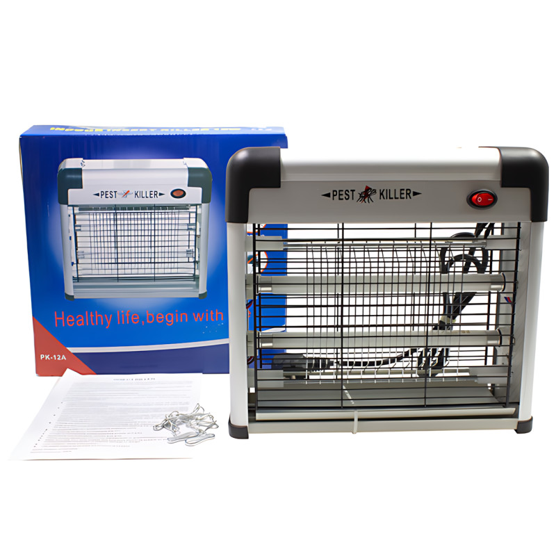Электрическая инсектицидная лампа-ловушка Pest Killer ZCTT-L16, 16 Вт, 220В, 35×24×9 см, для комаров и мух фото - 9