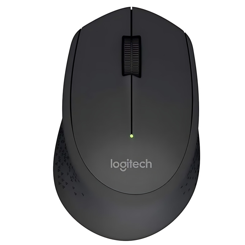 Мишка бездротова LOGITECH M280 Comfort Plus у блістері, 1000 dpi, чорний фото - 2