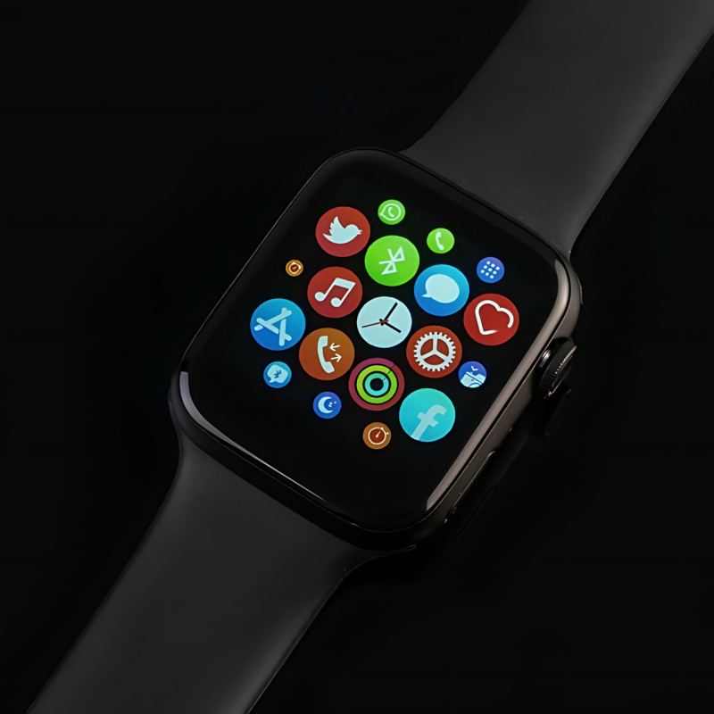 Смарт-часы Smart Watch T100 Plus с Bluetooth-звонками, микрофоном и динамиком, измерение давления и SpO₂, пульсометр, IPS 1.78&Prime; Розовый фото - 5