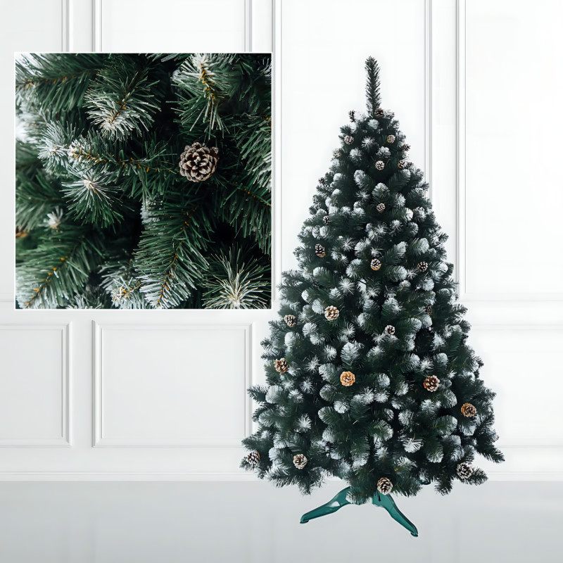 Искусственная ёлка из ПВХ с шишками Elite Tree, гипоаллергенная, огнеуостойчивая, украинского производства 2 фото - 3