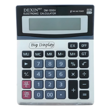 Калькулятор настільний бухгалтерський DM-1200V