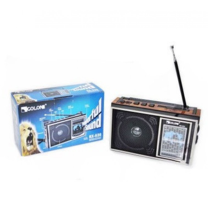 Радио приемник RADIO GOLON RX 635 UAR фото - 0