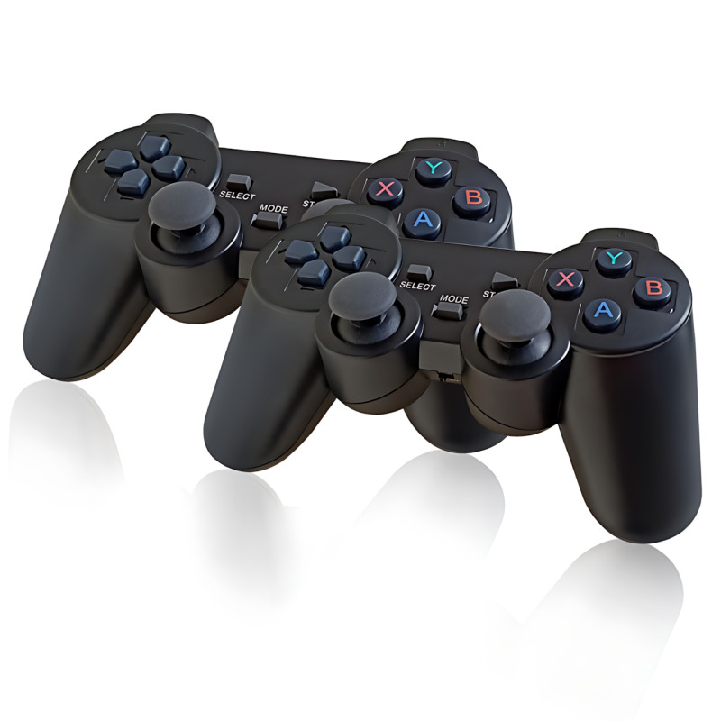 Портативная игровая консоль TV STICK 5G с Android 12, 4K HDR, 10000+ игр и 2 беспроводных джойстика фото - 6