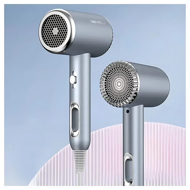 Інноваційний фен XO CF2, Handheld Temperature Control Hair Dryer 1600W з контролером температури та іонізацією фото - 3