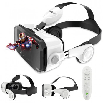 Шлем виртуальной реальности BOBO VR Z4 c наушниками, пульт в комплекте