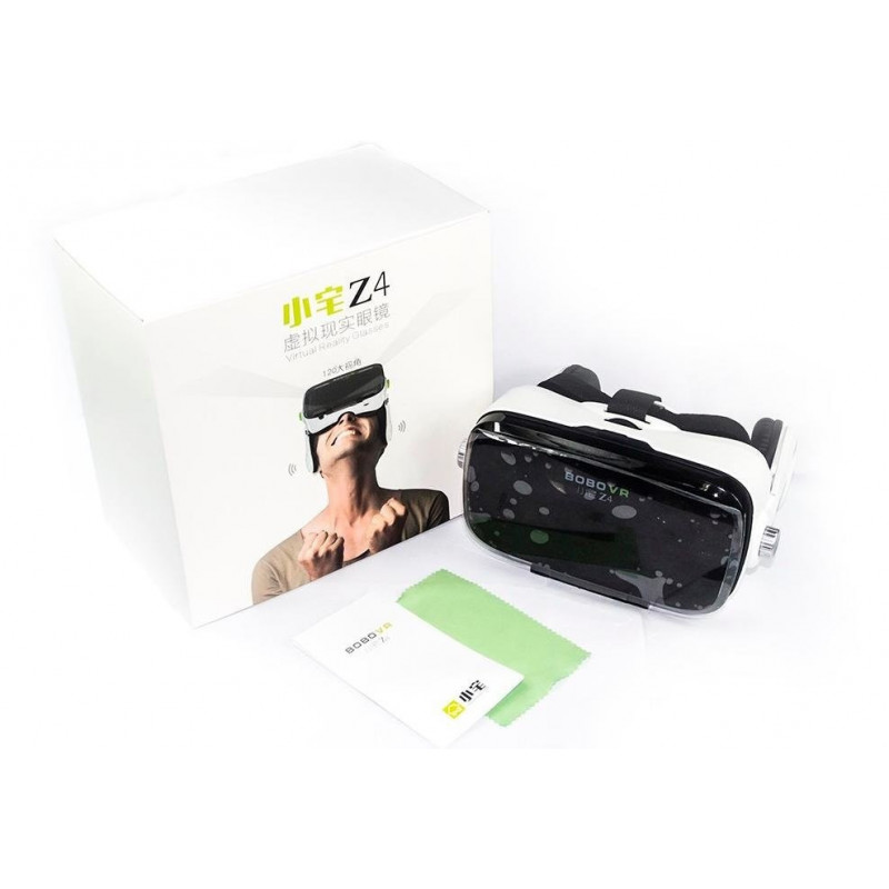 Шлем виртуальной реальности BOBO VR Z4 c наушниками, пульт в комплекте фото - 3