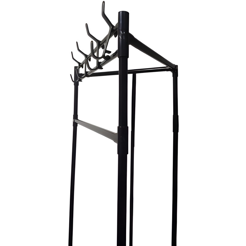 Кутовий вішак для одягу та взуття Corner Coat Rack підлоговий 185х40 см фото - 4