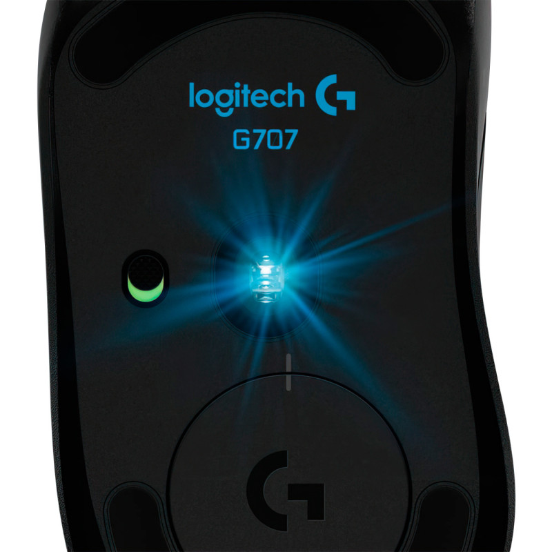 Игровая мышка Logitech G707, беспроводная с аккумулятором фото - 6