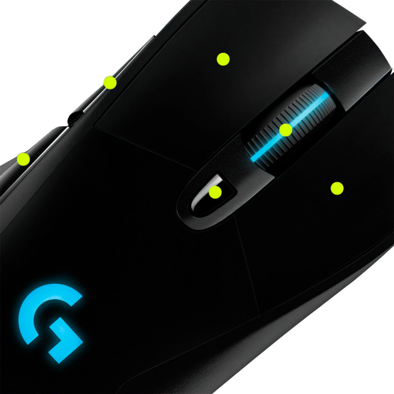 Игровая мышка Logitech G707, беспроводная с аккумулятором фото - 5