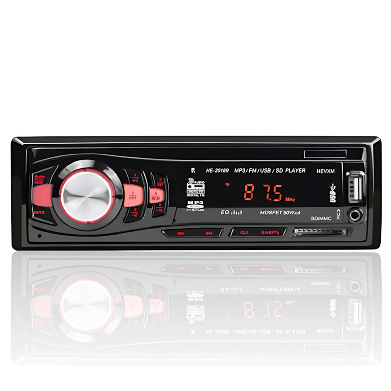 Автомагнітола MP3 JSD 308BT з підсвіткою, MP3/FM/USB/SD, магнітола 1DIN з якісним звуком в автомобіль фото - 4