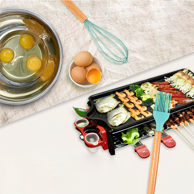 Набір кухонного приладдя Kitchen Set на 12 предметів, з харчового силікону, до 230 градусів Чорний фото - 5