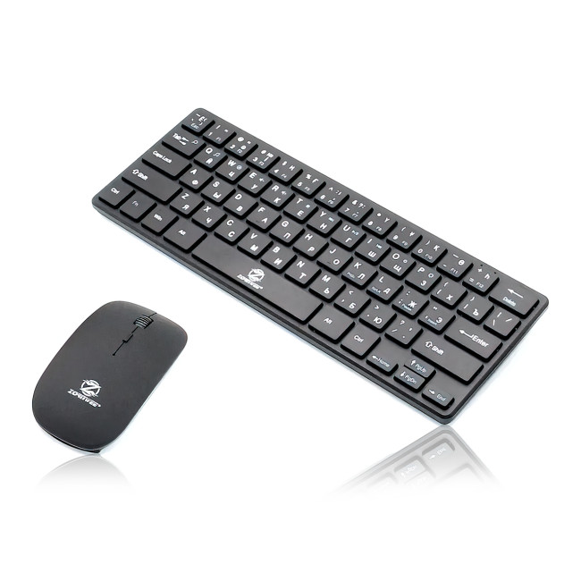 Беспроводная клавиатура с мышкой ZORNWEE G1000 с USB адаптером, с рабочей дистанцией до 10 метров