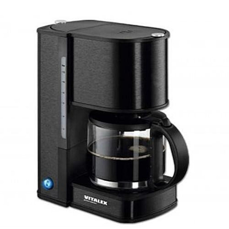 Кофеварка Vitalex VL-6001, кофеварка фильтрационного типа, кофеварка 1,5 л, кофемашина для дома фото - 2