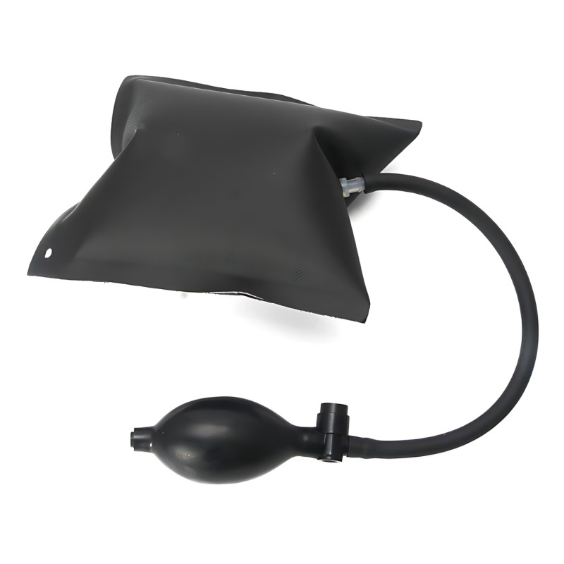 Надувний клин Air Pump Wedge MA659, монтажний підіймальний мішок 16 × 16 см, до 100 кг, монтажний інструмент із грушею фото - 2