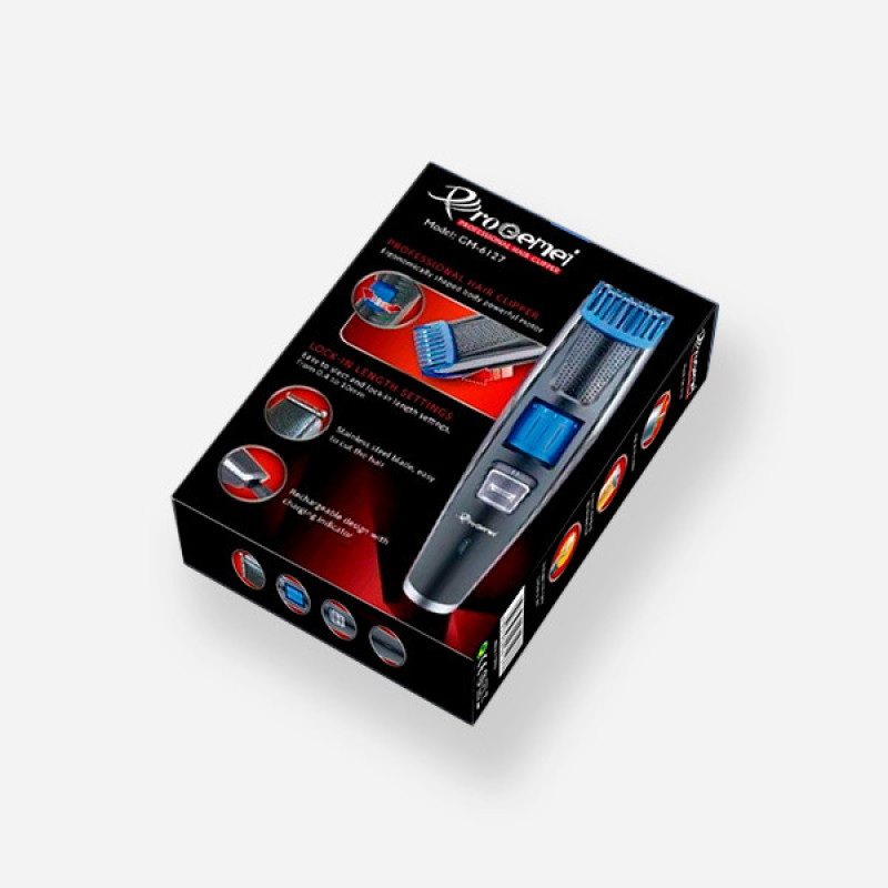 Машинка для стрижки и триммер Progemei GM-6127 с насадкой 0.4-10.0 мм фото - 8