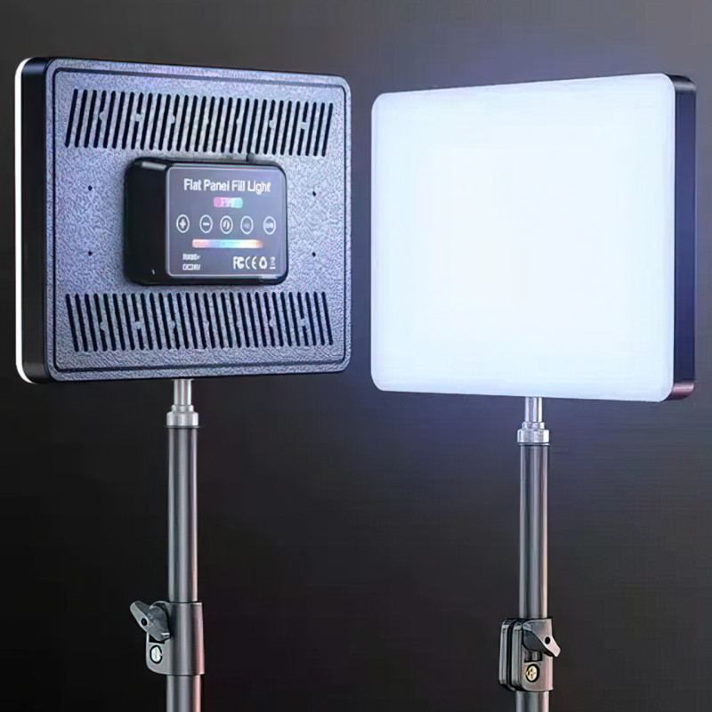 Светодиодная лампа F99 для фото и видео съемки, 40 Вт, 240 диодов, от 3000 до 6500 К, 4800 Лм фото - 3