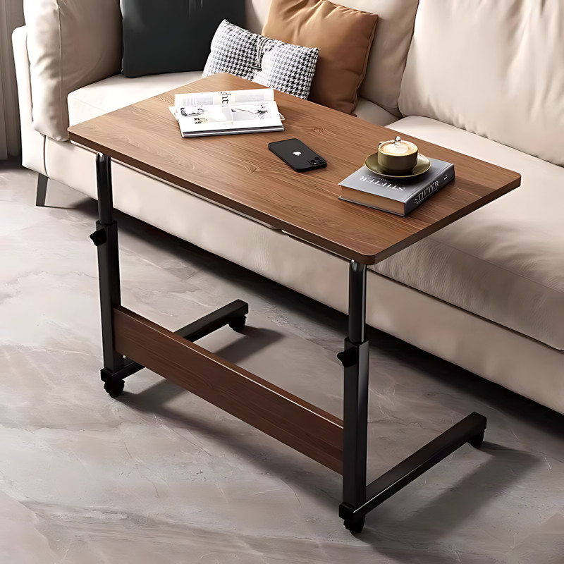 Стіл наддиванний регульований FGQuelle ZM687, прямокутний, з регульованою висотою, на колесах із фіксацією, сталь, 60х40 см фото - 3