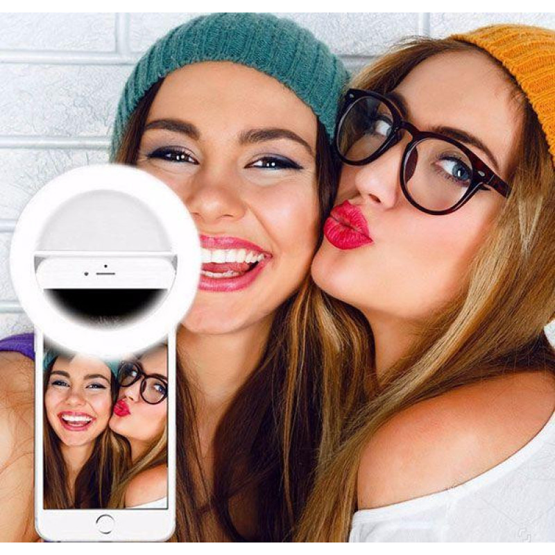 Селфі-кільце Protech Selfie Ring Light Біле фото - 8