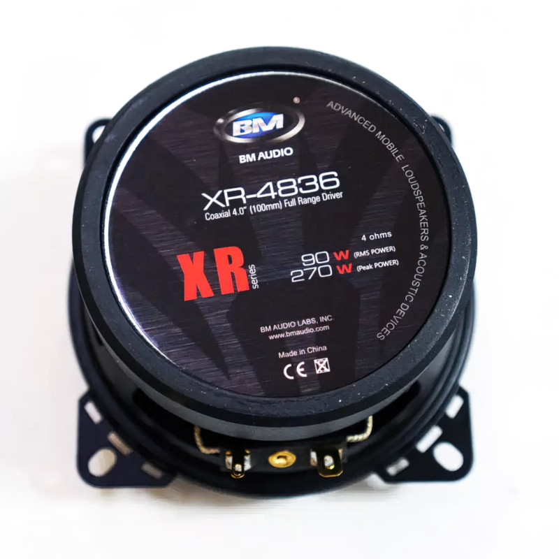 Автомобильные колонки Boschmann XR-4836, 10см, 270 Вт, 3х полосные фото - 6