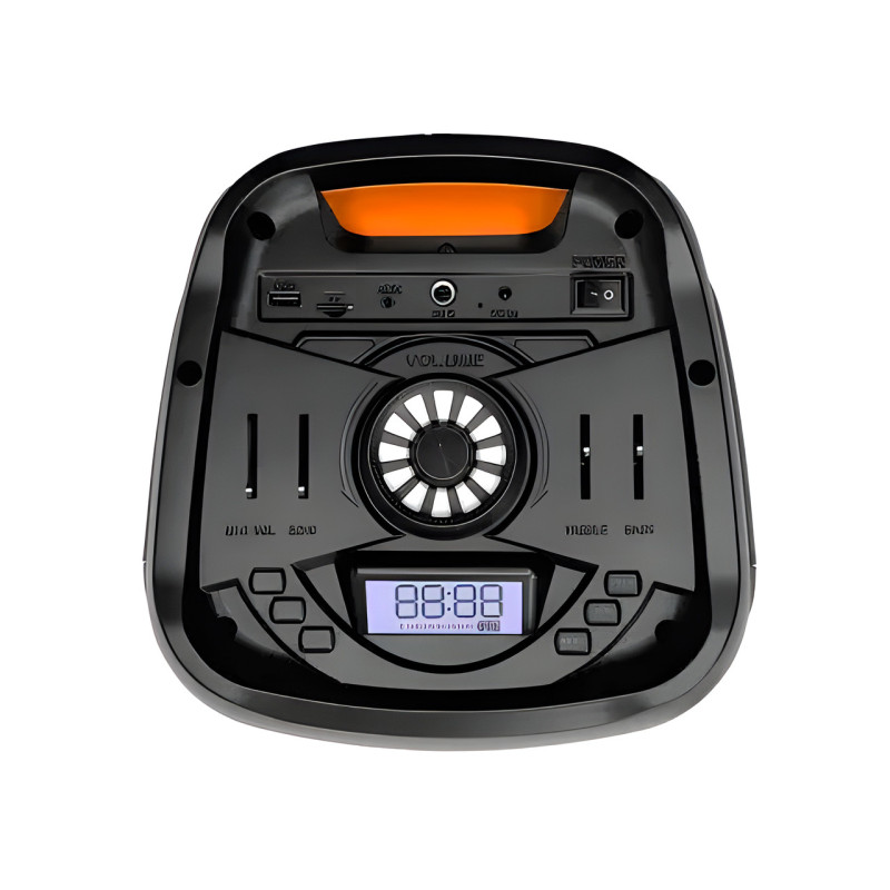 Акустическая система, Колонка с микрофоном ZXX-5506, 30Вт, 25х56х24см фото - 6