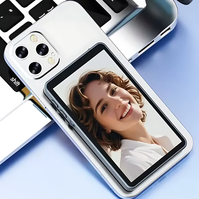 Fotorgear X40 Magnetic Selfie Screen, магнитный OLED-экран с динамиками для задней панели телефона для селфи фото - 10