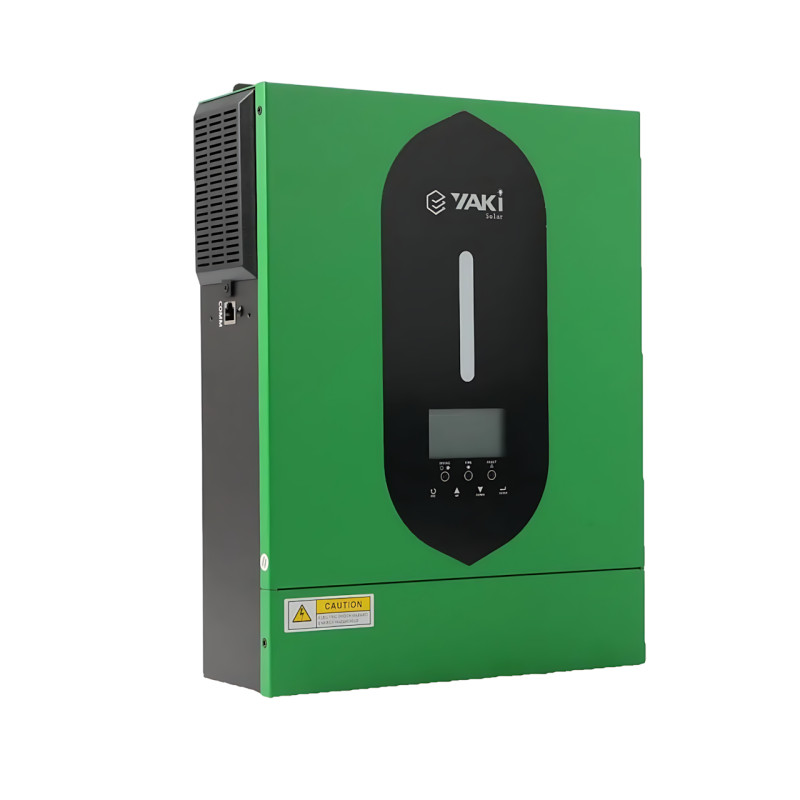 Гібридний інвертор YAKI YSY-6200, 6200 Вт, 48 В, 1 фаза, струм заряджання до 120 А, імпульс 12400 Вт, чистий синус фото - 4