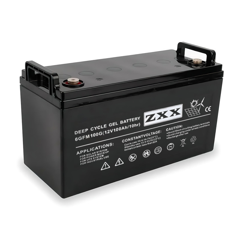 Гелевий акумулятор ZXX 12 В 100 Ah AGM Gel, необслуговуваний, низький саморозряд, для ДБЖ, електромобілів фото - 3