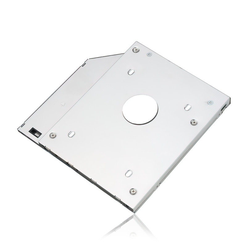 Адаптер для замены DVD-привода на HDD/SSD диск GemBird, низкопрофильный OptiBay 2.5'', 9.5/12.7 мм, SATA/mSATA фото - 6