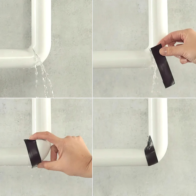 Водостойкая изоляционная лента Flex Tap, выдерживает до 50 кг, одностороняя фото - 5